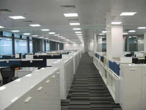 制造加工行业办公空间及家具设计(图1)